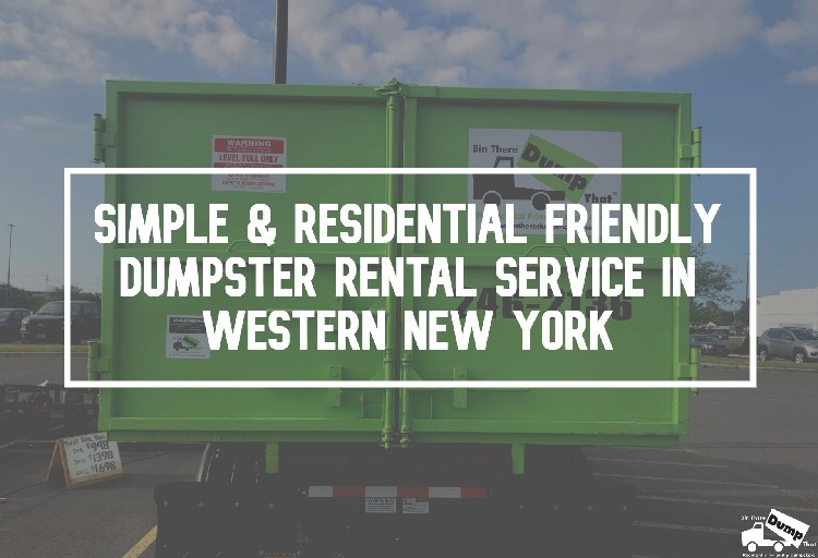 Dumpster Rental Service in Western New York